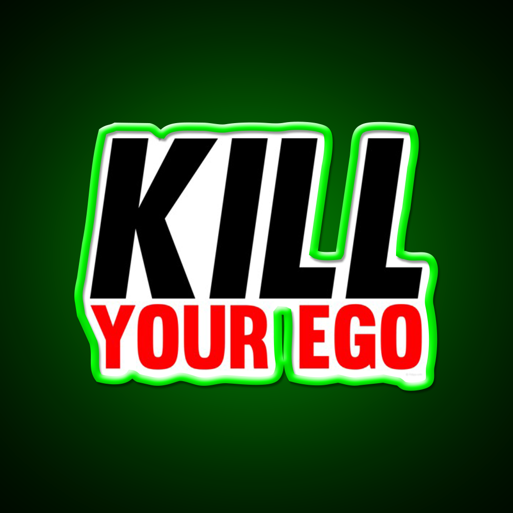 Kill Your Ego Gym Fitness Led Neon Sign Rgb Color