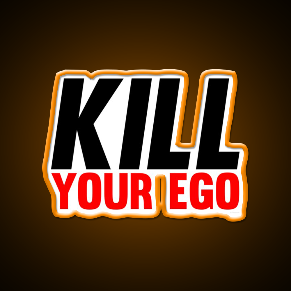 Kill Your Ego Gym Fitness Led Neon Sign Rgb Color