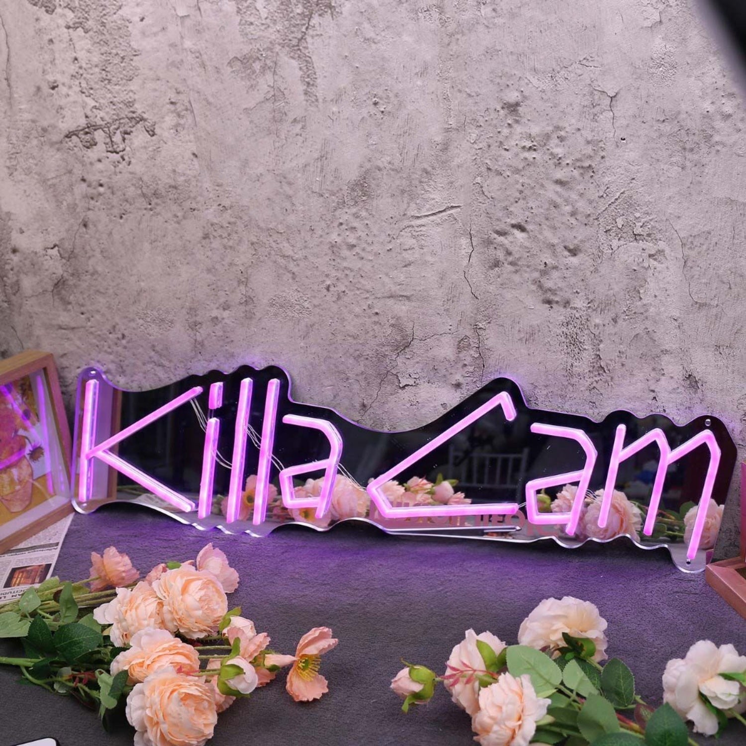 Killa Cam Pink Led Neon Sign - Shineneon
