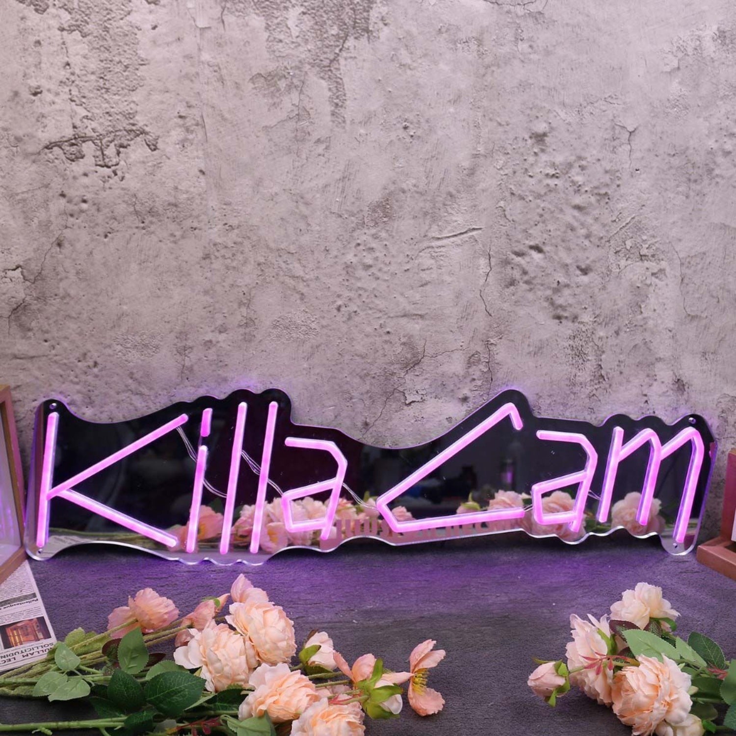 Killa Cam Pink Led Neon Sign - Shineneon