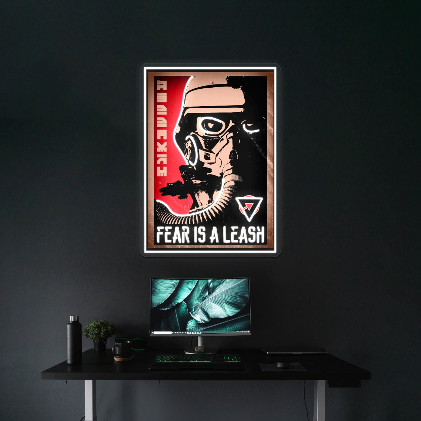 Killzone Propaganda Poster Artwork Neon Signs For Sale - LED neon sign view 8
