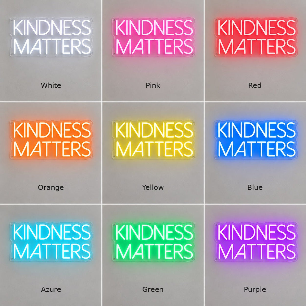 Kindness Matters LED Neon Sign - Shineneon
