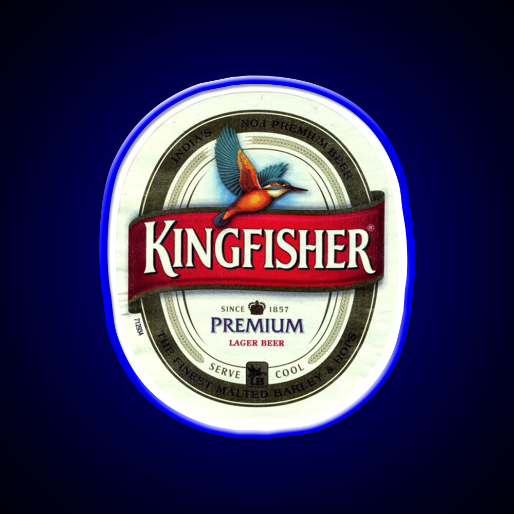 Kingfisher Beer Bar Decor Led Neon Sign Rgb Color - LED neon sign view 5
