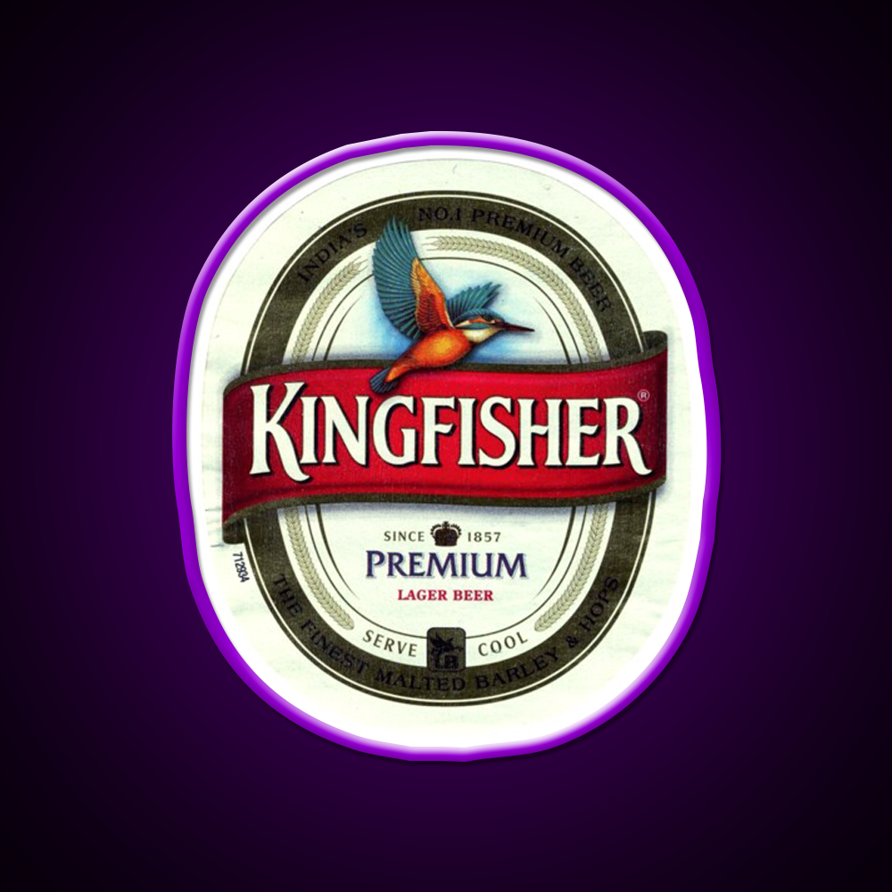 Kingfisher Beer Bar Decor Led Neon Sign Rgb Color - LED neon sign view 9