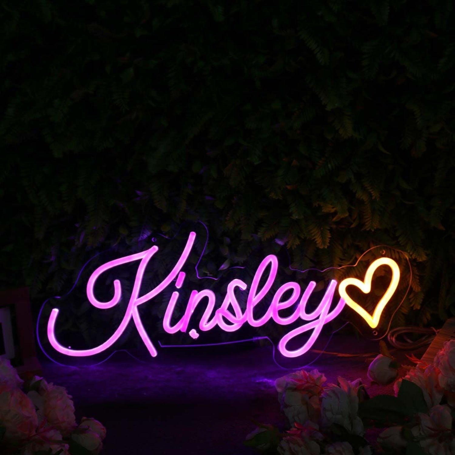 Kinsley Pink Led Neon Sign - Shineneon