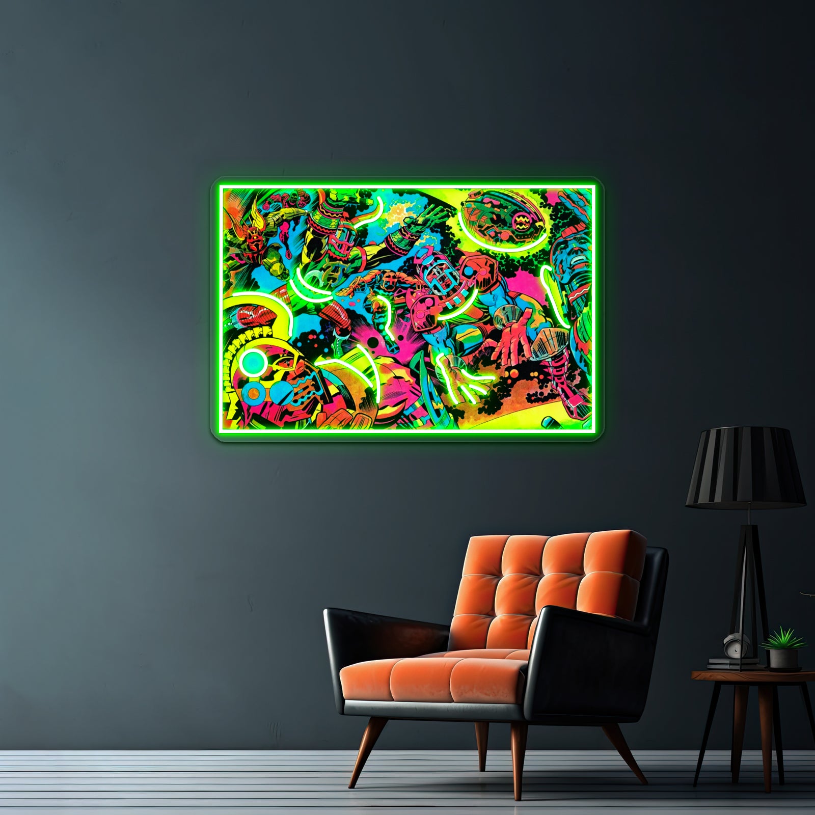 Kirby Artwork Neon Signs For Sale - LED neon sign view 9