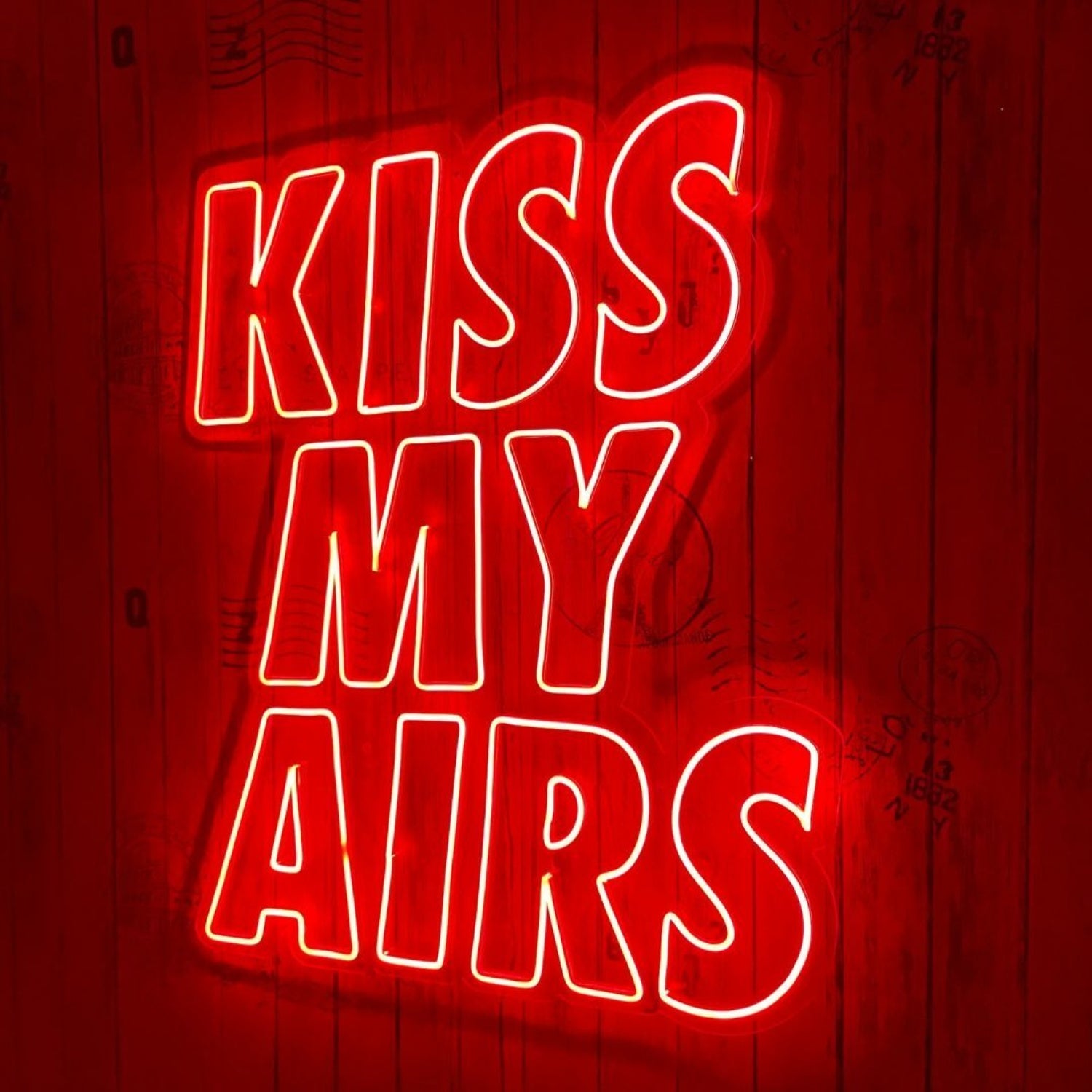 Kiss My Airs Led Neon Sign For Wall Decor | Shineneon