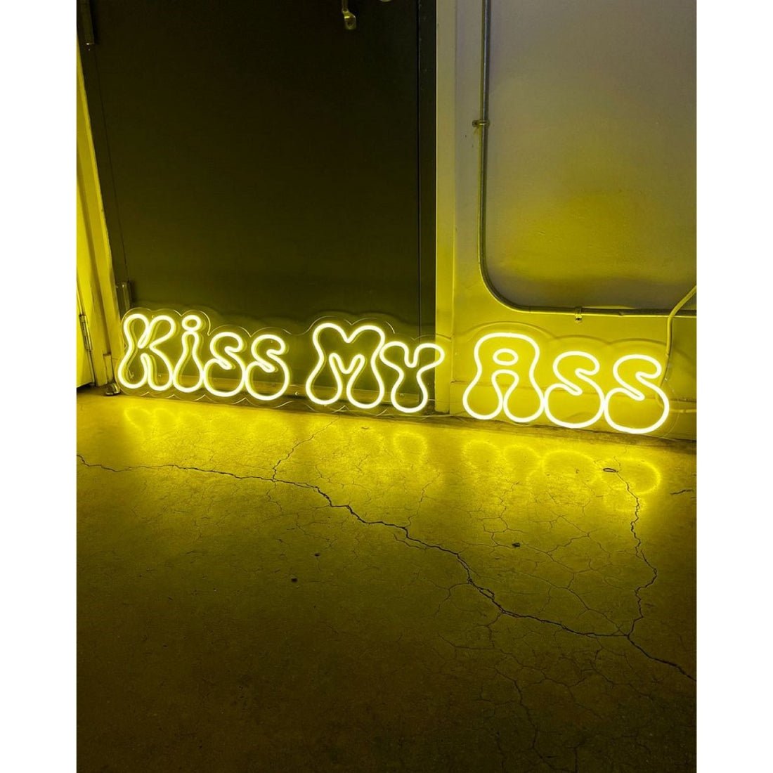 Kiss My Ass Led Sign Business Neon Sign - Shineneon