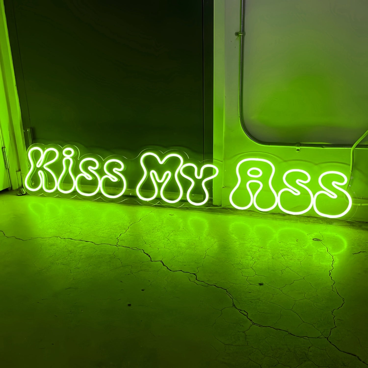 Kiss My Ass Neon Sign Add A Bold Statement To Your Space | Shineneon