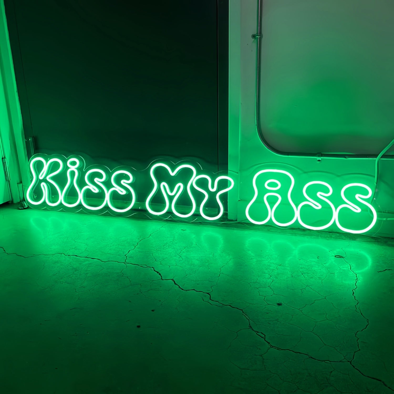 Kiss My Ass Neon Sign Add A Bold Statement To Your Space | Shineneon