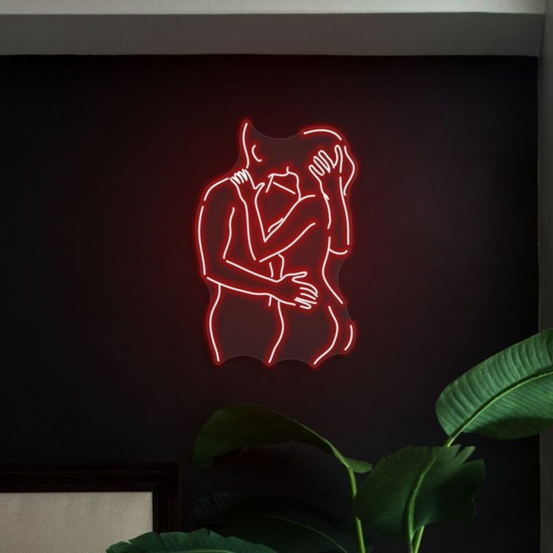 Kissing Couple Led Sign Business Neon Sign