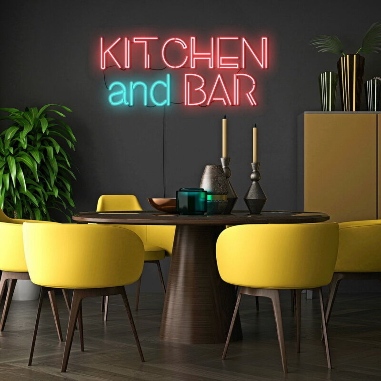 Kitchen And Bar Led Neon Sign Kitchens And Bars | Shineneon