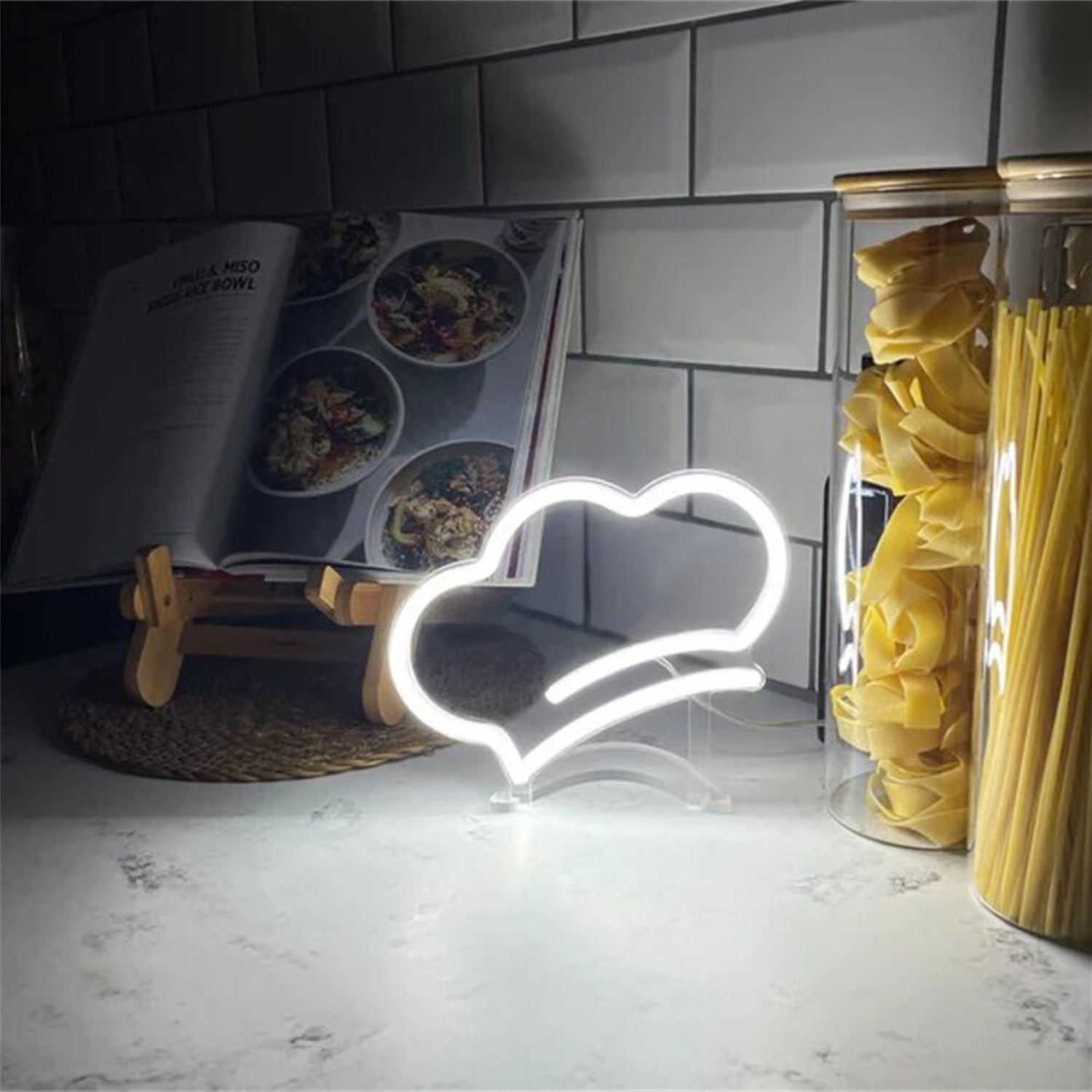 Kitchen Culinary Event Mini Chef Hat Led Neon Sign | Shineneon