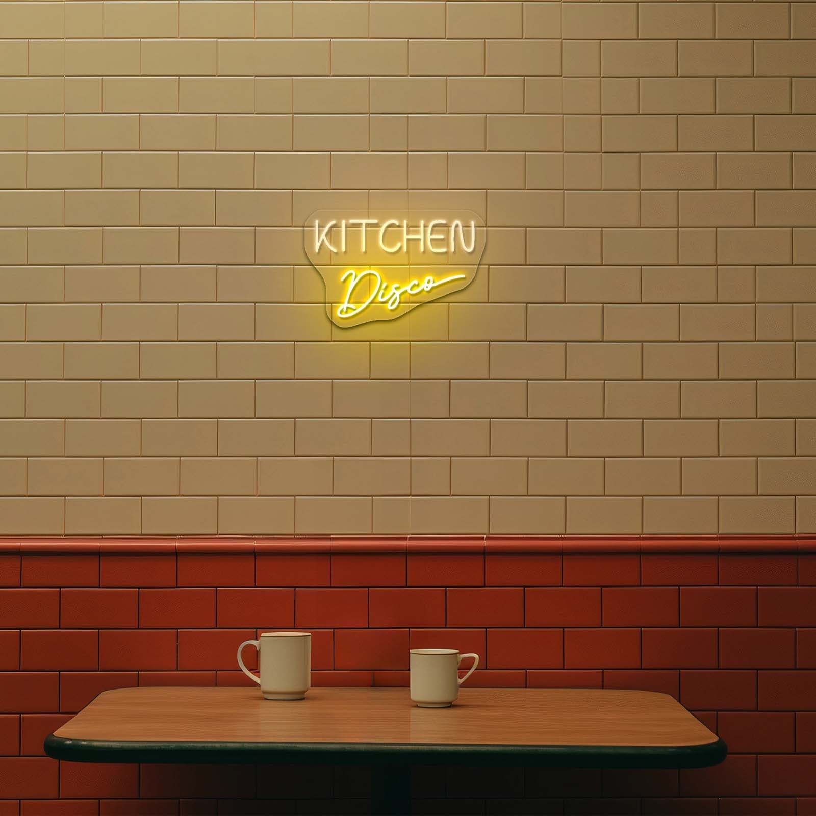 Kitchen Disco Neon Sign Disco Art Neon Sign For Sale - Shineneon