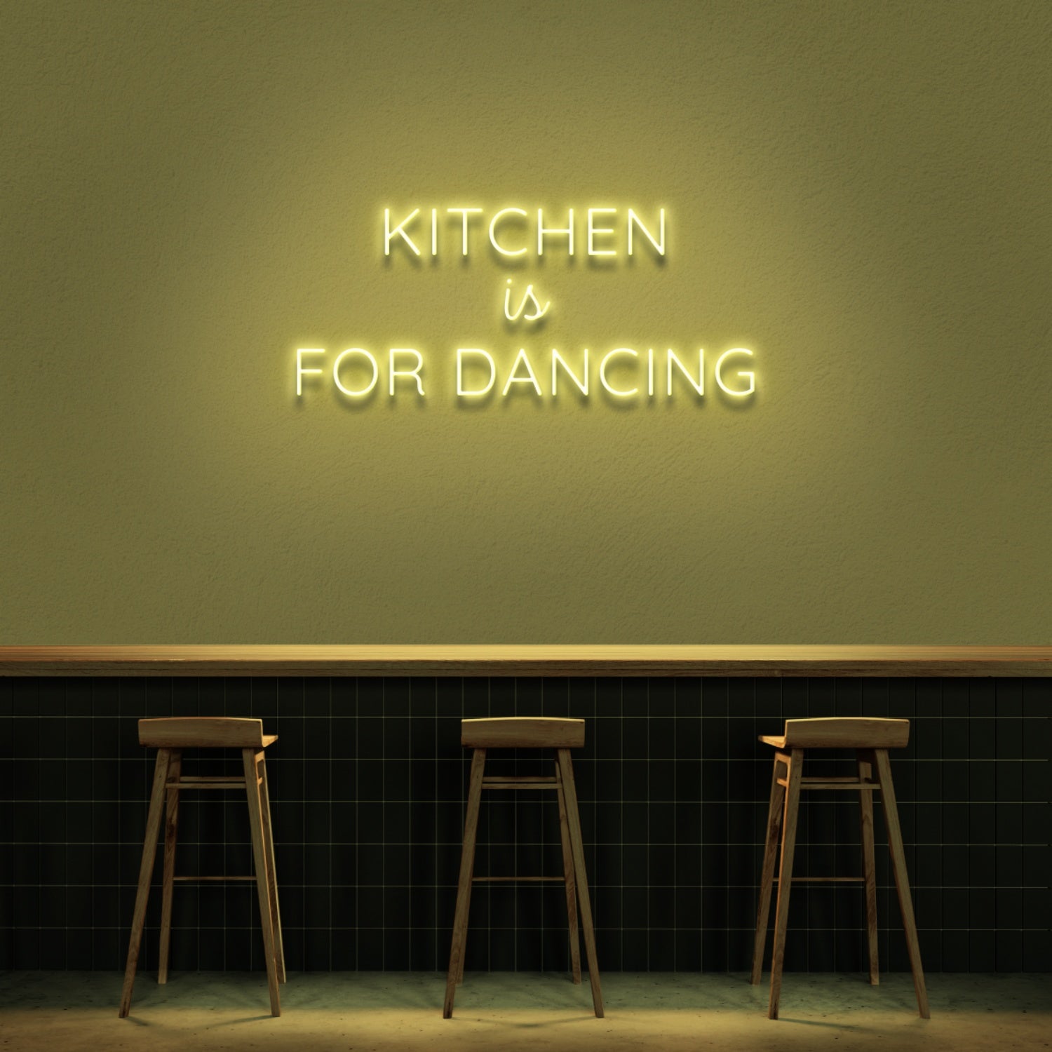 Kitchen Is Fdancing Led Neon Sign | Shineneon