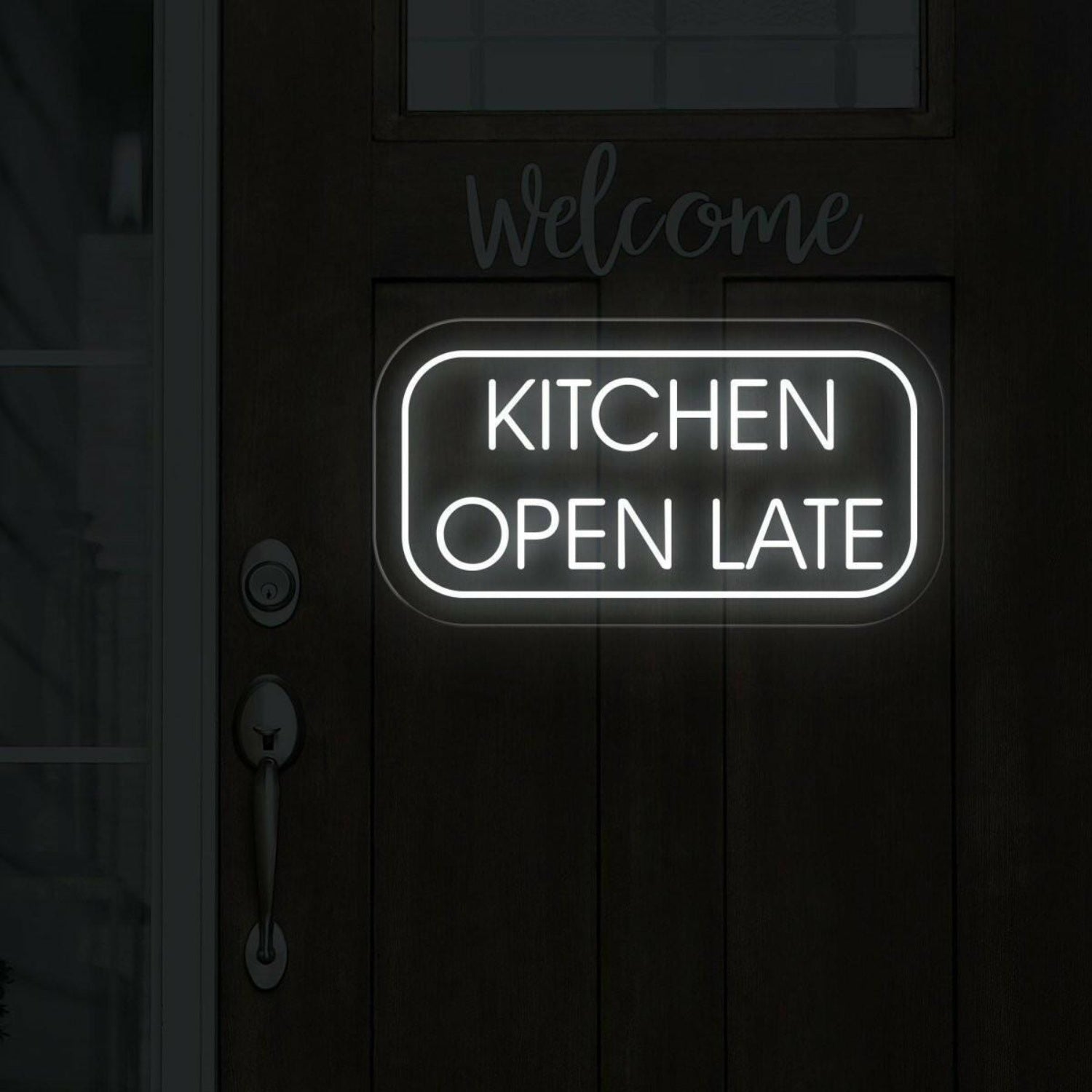 Kitchen Open Late Led Neon Sign | Shineneon