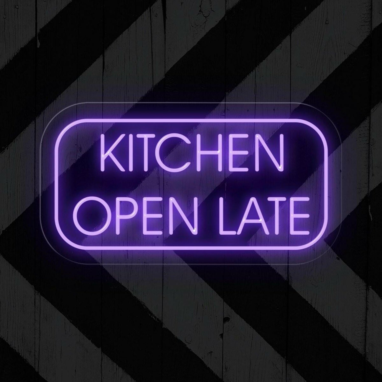 Kitchen Open Late Led Neon Sign | Shineneon