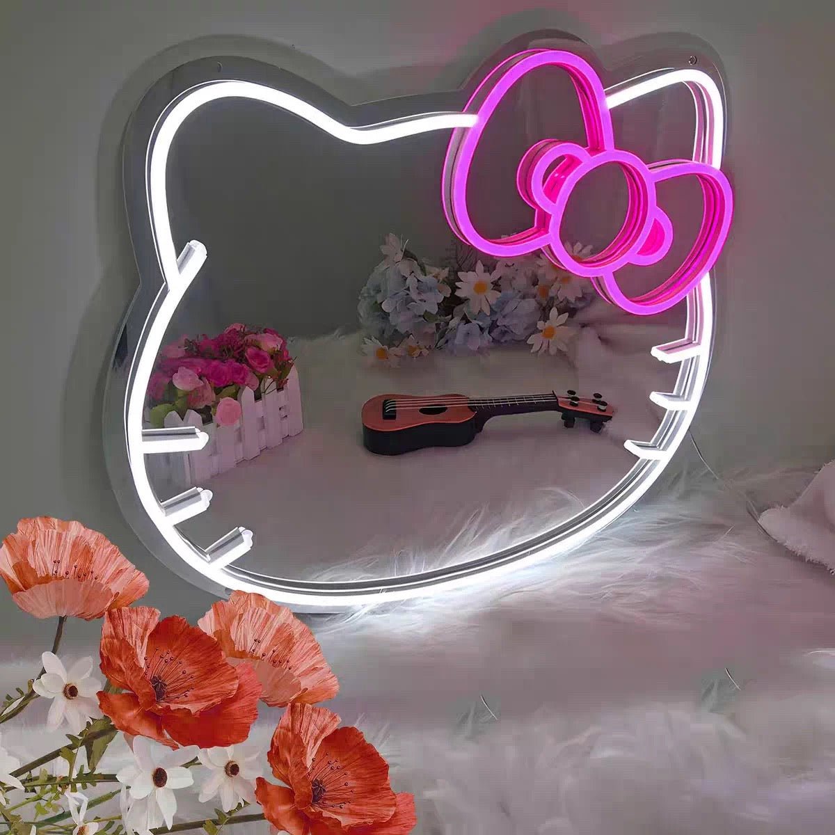 Kitty USB Neon Sign for Bedroom Christmas Gift and Wall Decor - Shineneon