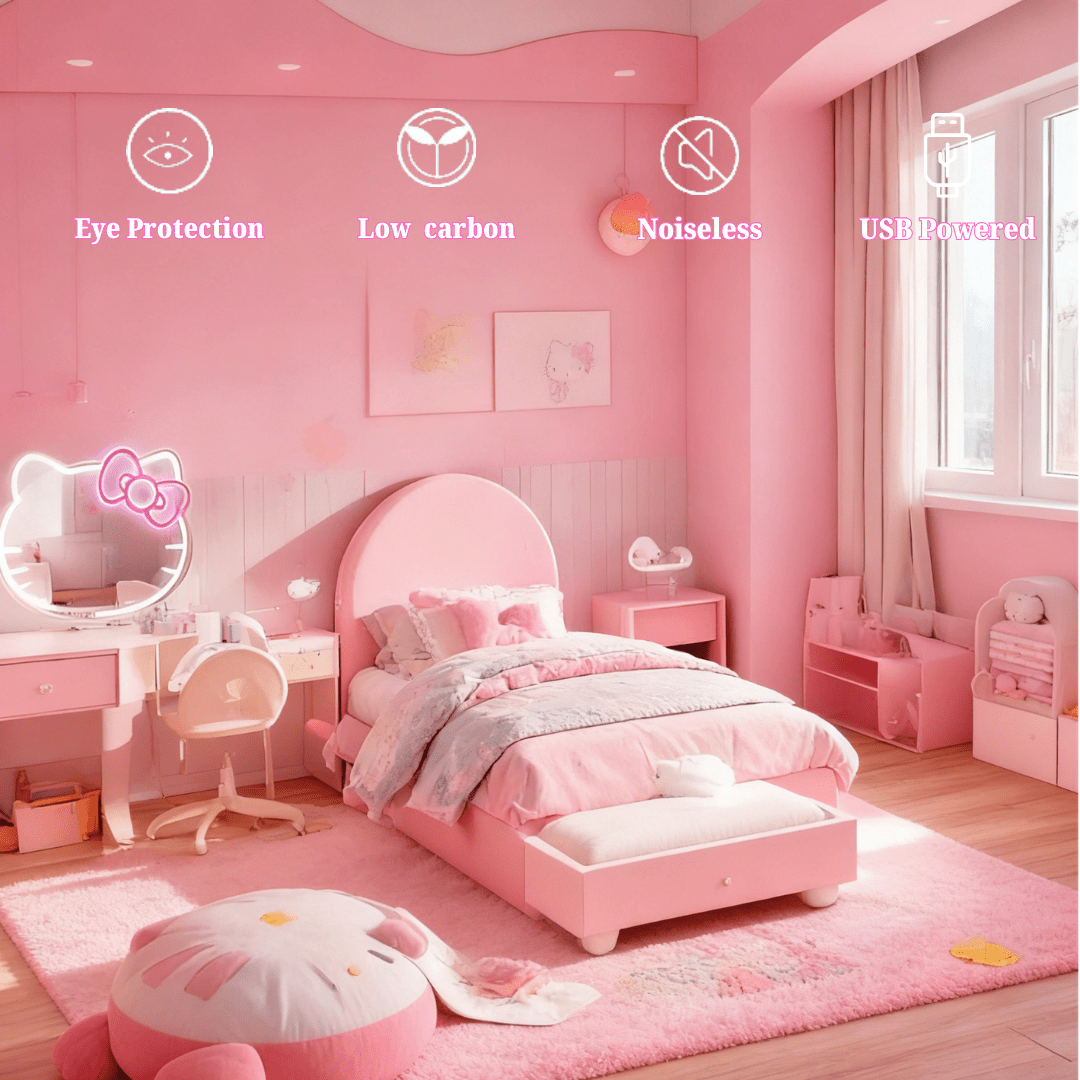 Kitty USB Neon Sign for Bedroom Christmas Gift and Wall Decor - Shineneon