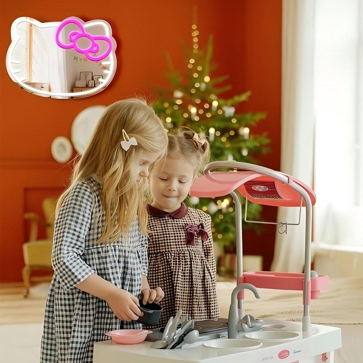 Kitty USB Neon Sign for Bedroom Christmas Gift and Wall Decor - Shineneon