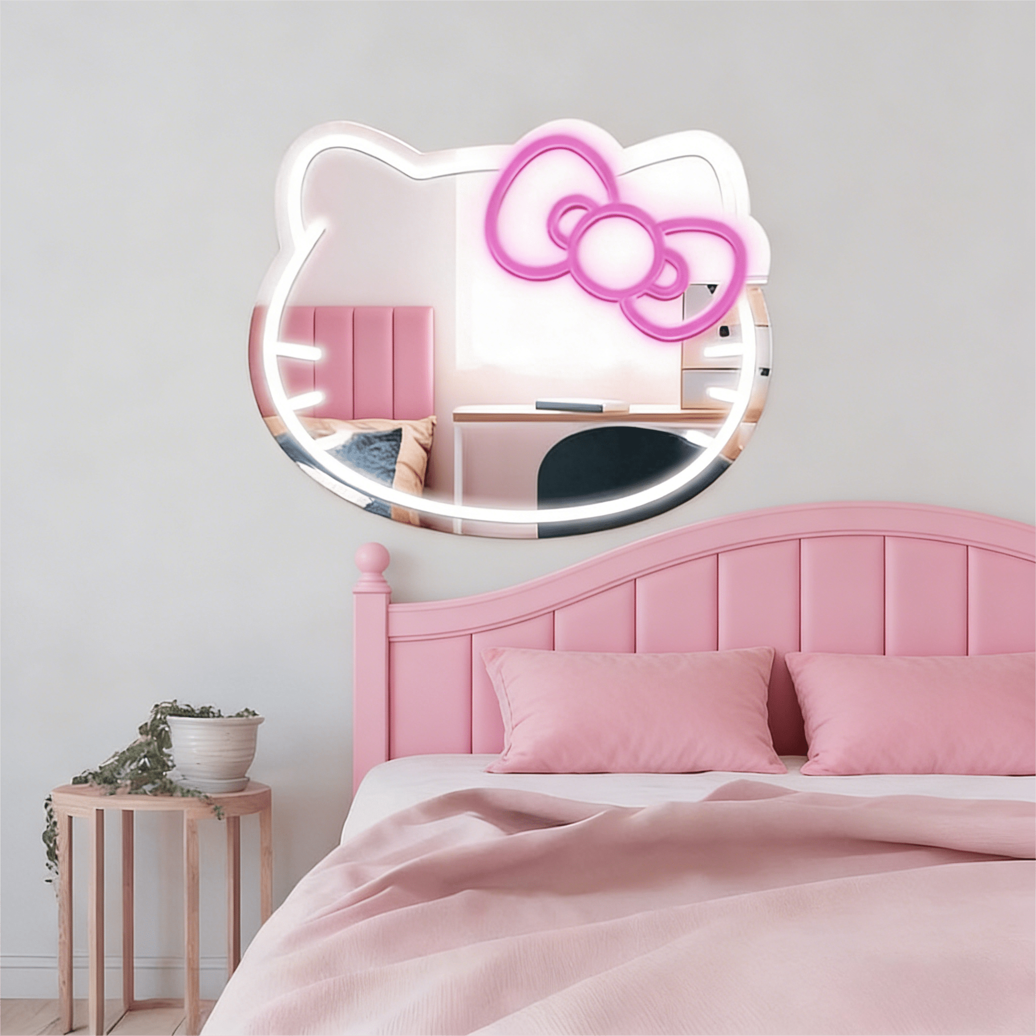 Kitty USB Neon Sign for Bedroom Christmas Gift and Wall Decor - Shineneon