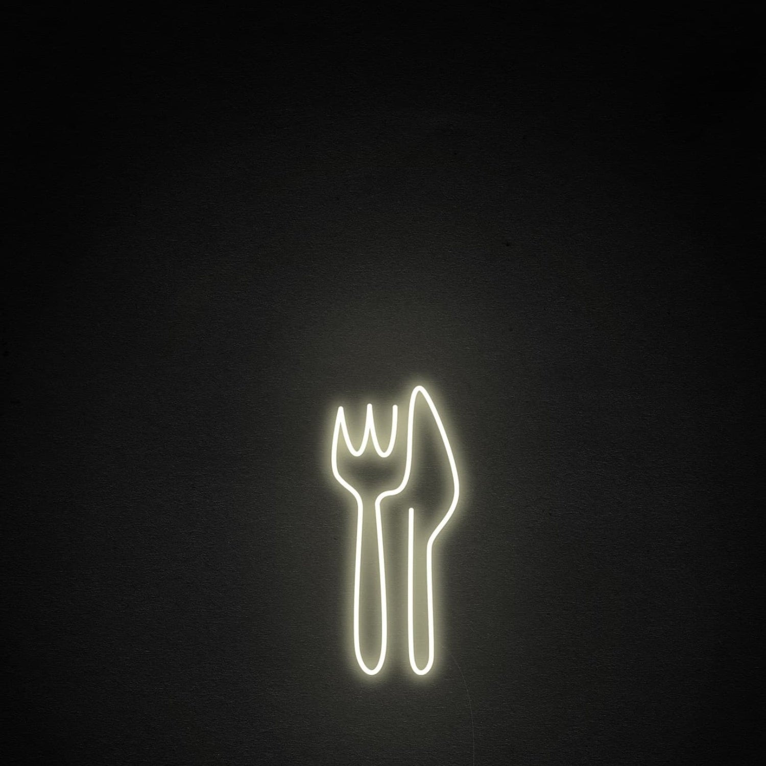 Knife And Fork Led Neon Sign Wall Art | Shineneon