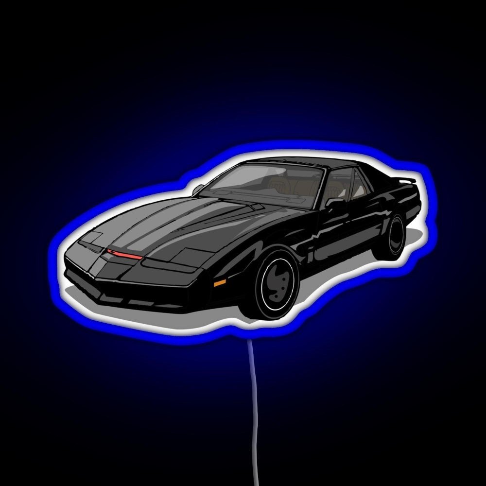 Knight Rider Kitt Car Rgb Led Neon Sign Pop Wall Art - Shineneon