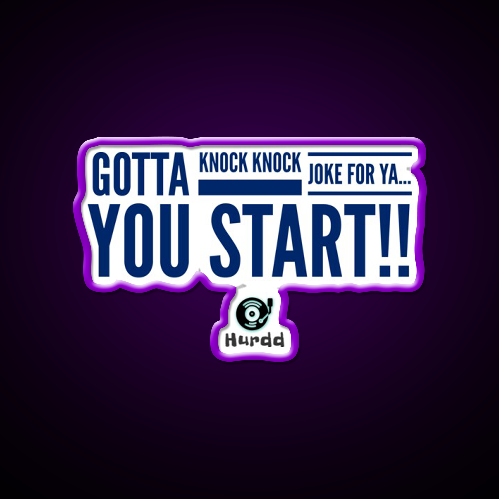 Knock Knock Man Cave Bar Led Neon Sign Rgb Color