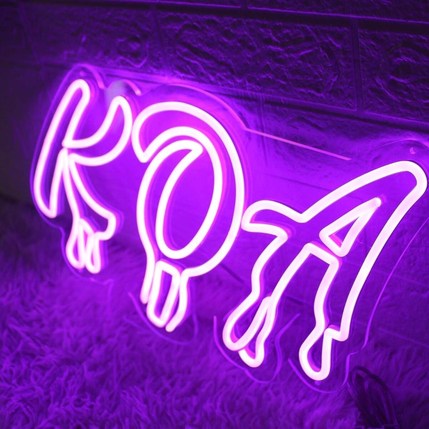 Koa Purple Led Neon Sign - Shineneon