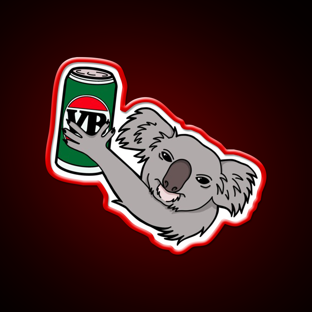 Koala Bitter Hand Grenade Aussie Beer Bar Decor Led Neon Sign Rgb Color - LED neon sign view 10