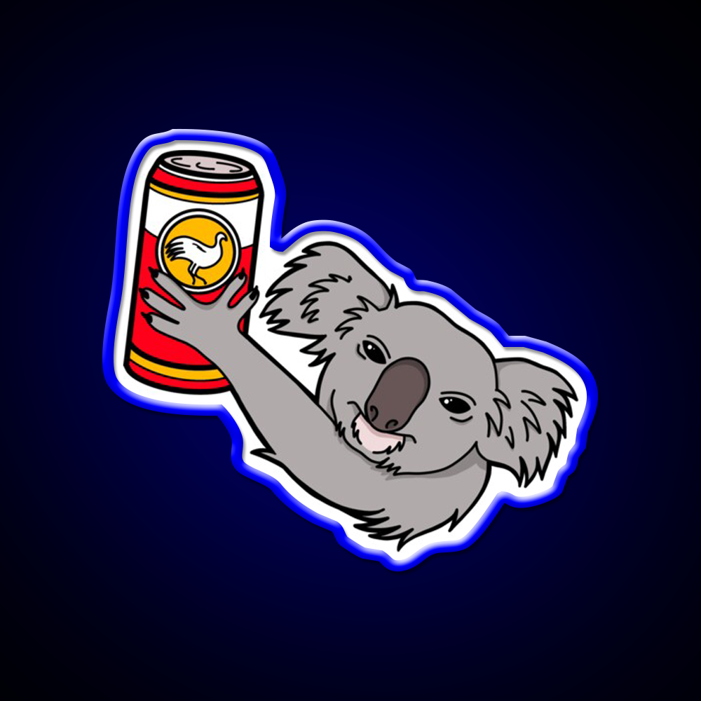 Koala Bush Chook Beer Bar Decor Led Neon Sign Rgb Color - LED neon sign view 5