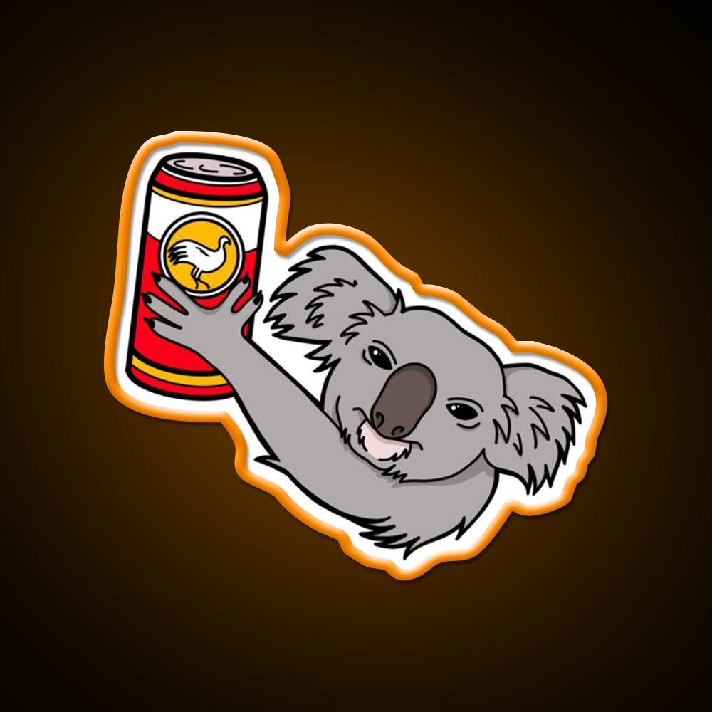 Koala Bush Chook Beer Bar Decor Led Neon Sign Rgb Color - LED neon sign view 6