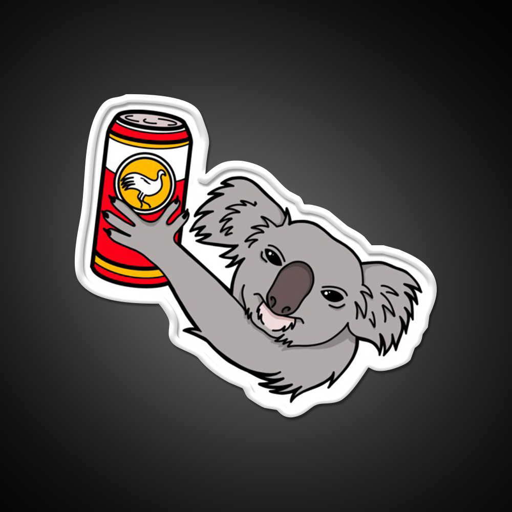 Koala Bush Chook Beer Bar Decor Led Neon Sign Rgb Color - LED neon sign view 11