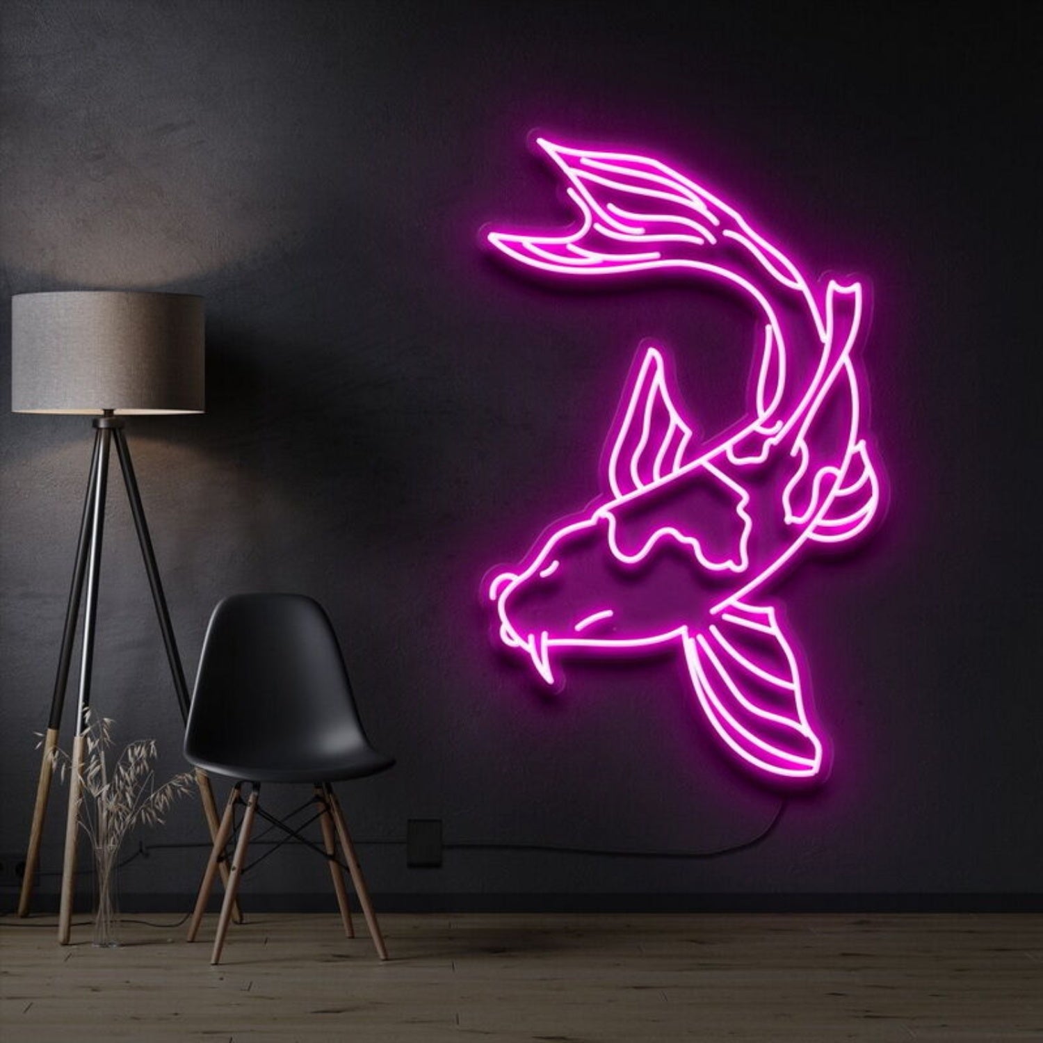 Koi Fish V2 Led Neon Sign For Nature And Artistic Decor | Shineneon