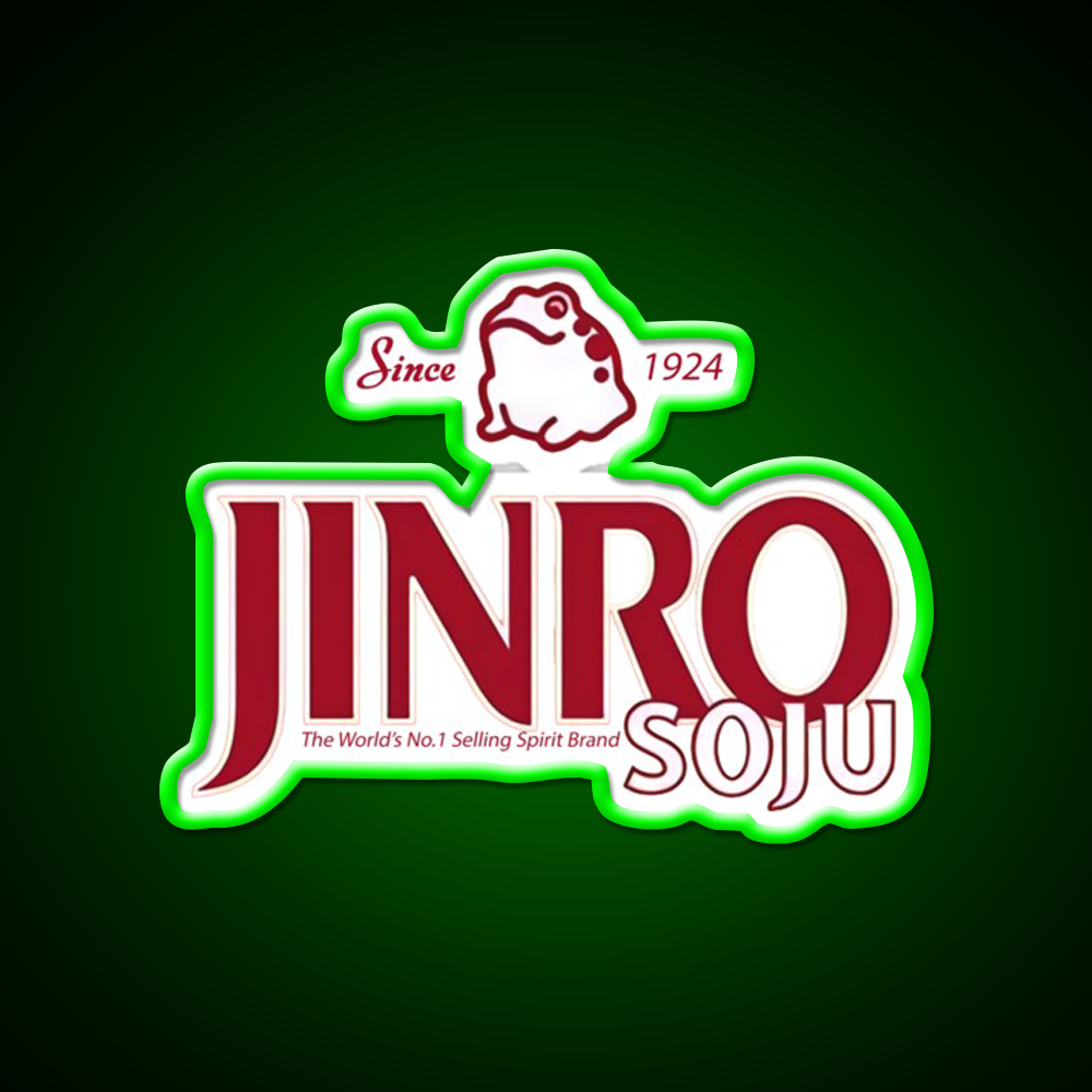 Korean Famous Beverage Jinro Soju Logo Beer Bar Decor Led Neon Sign Rgb Color - LED neon sign view 8