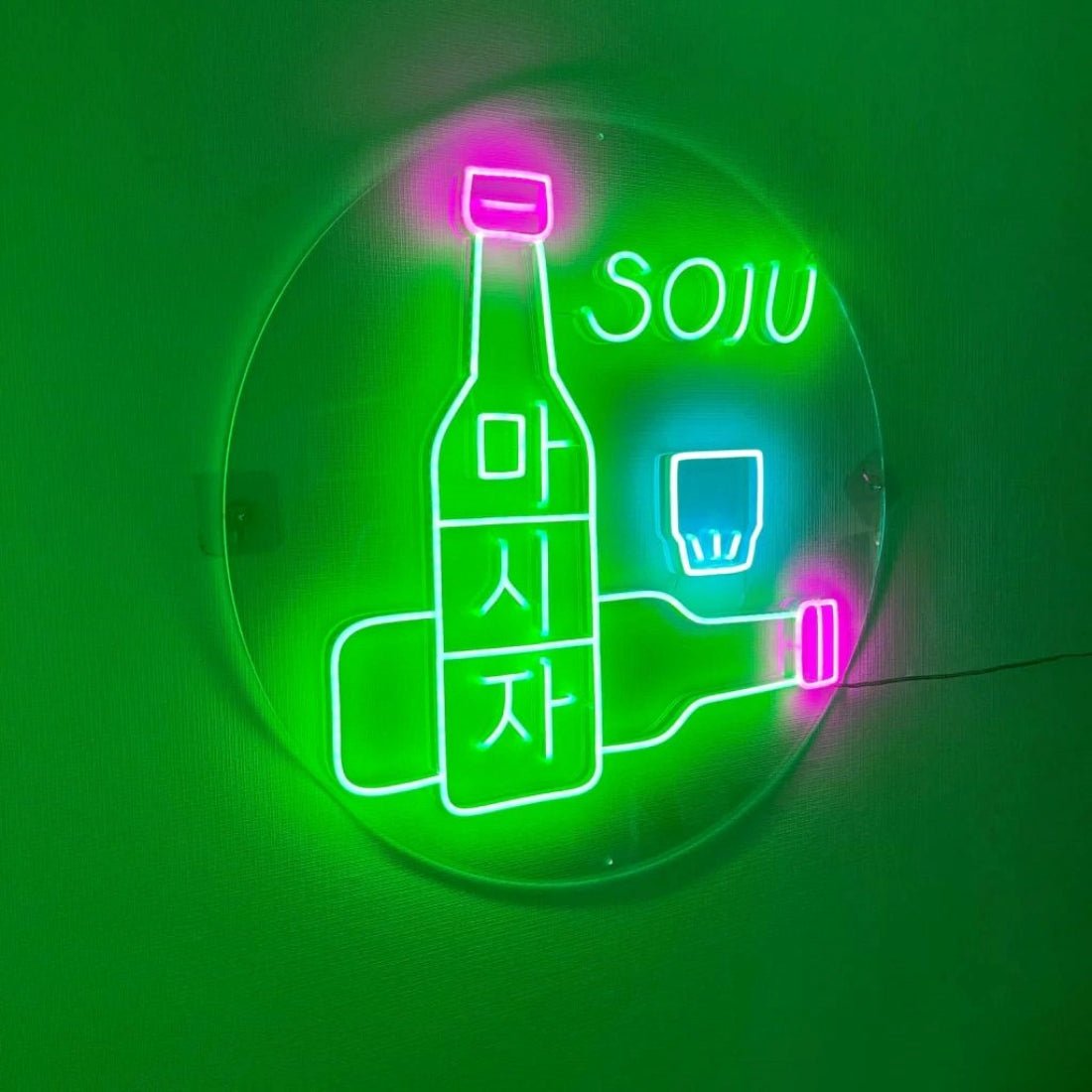 Korean Soju Led Sign Business Neon Sign - Shineneon