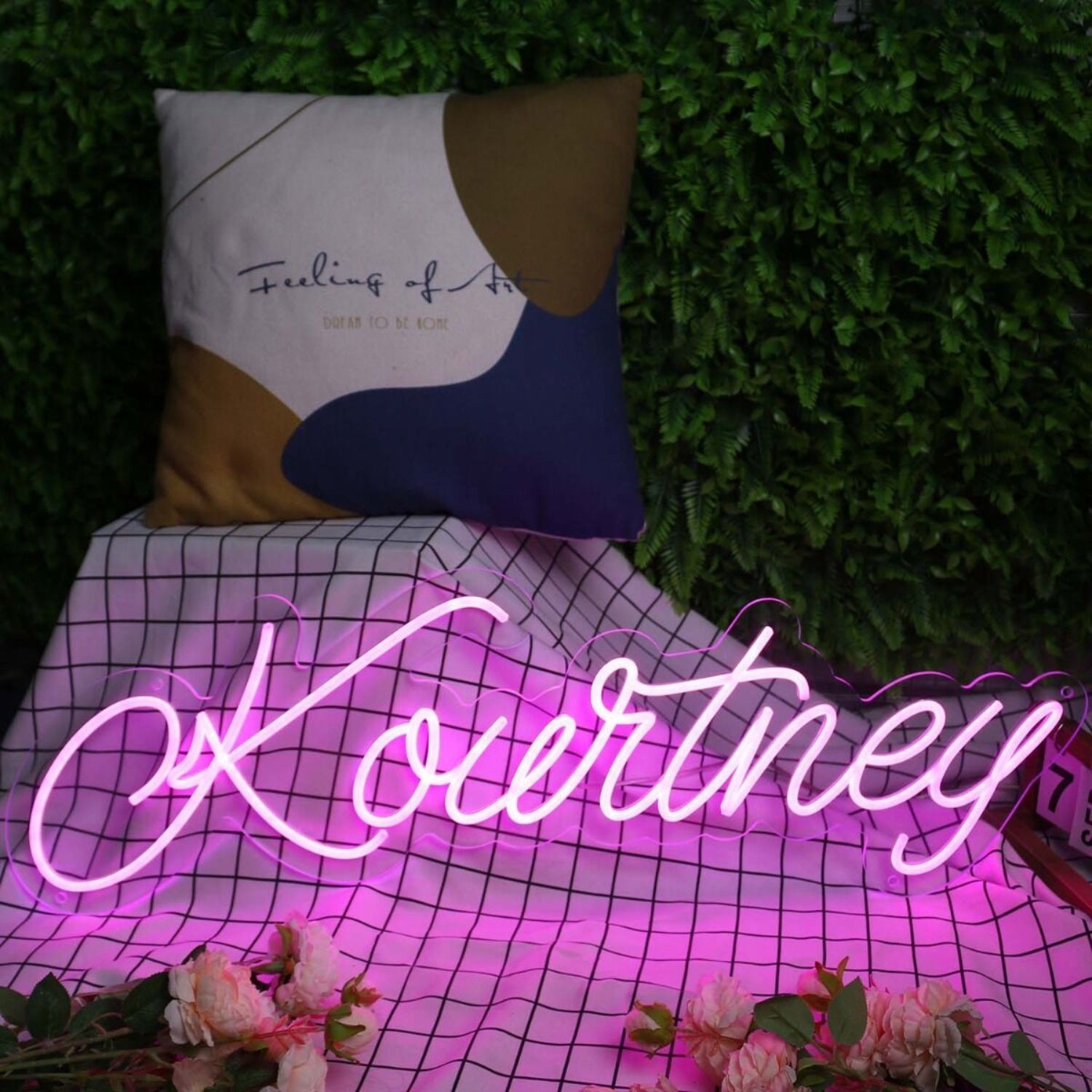 Kourtney Purple Led Neon Sign - Shineneon