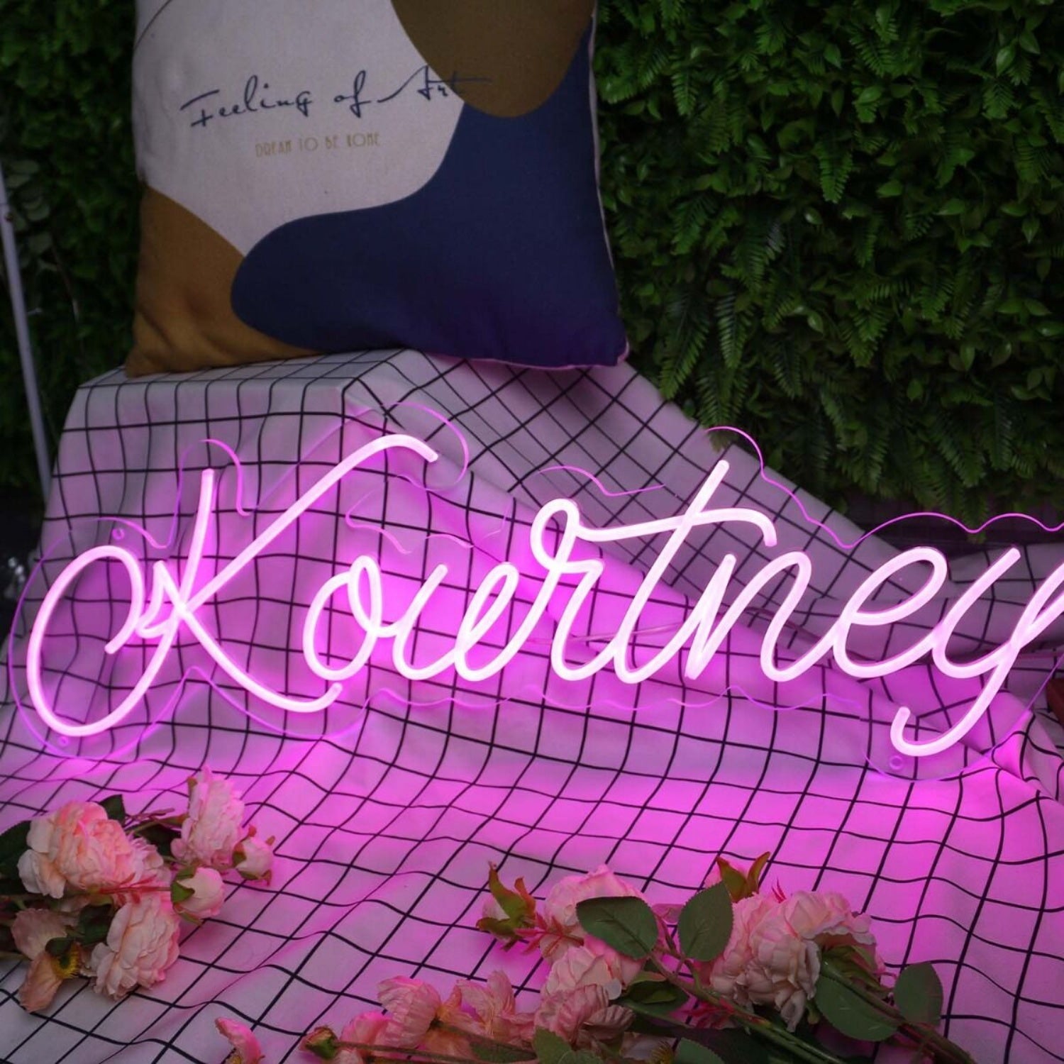 Kourtney Purple Led Neon Sign - Shineneon