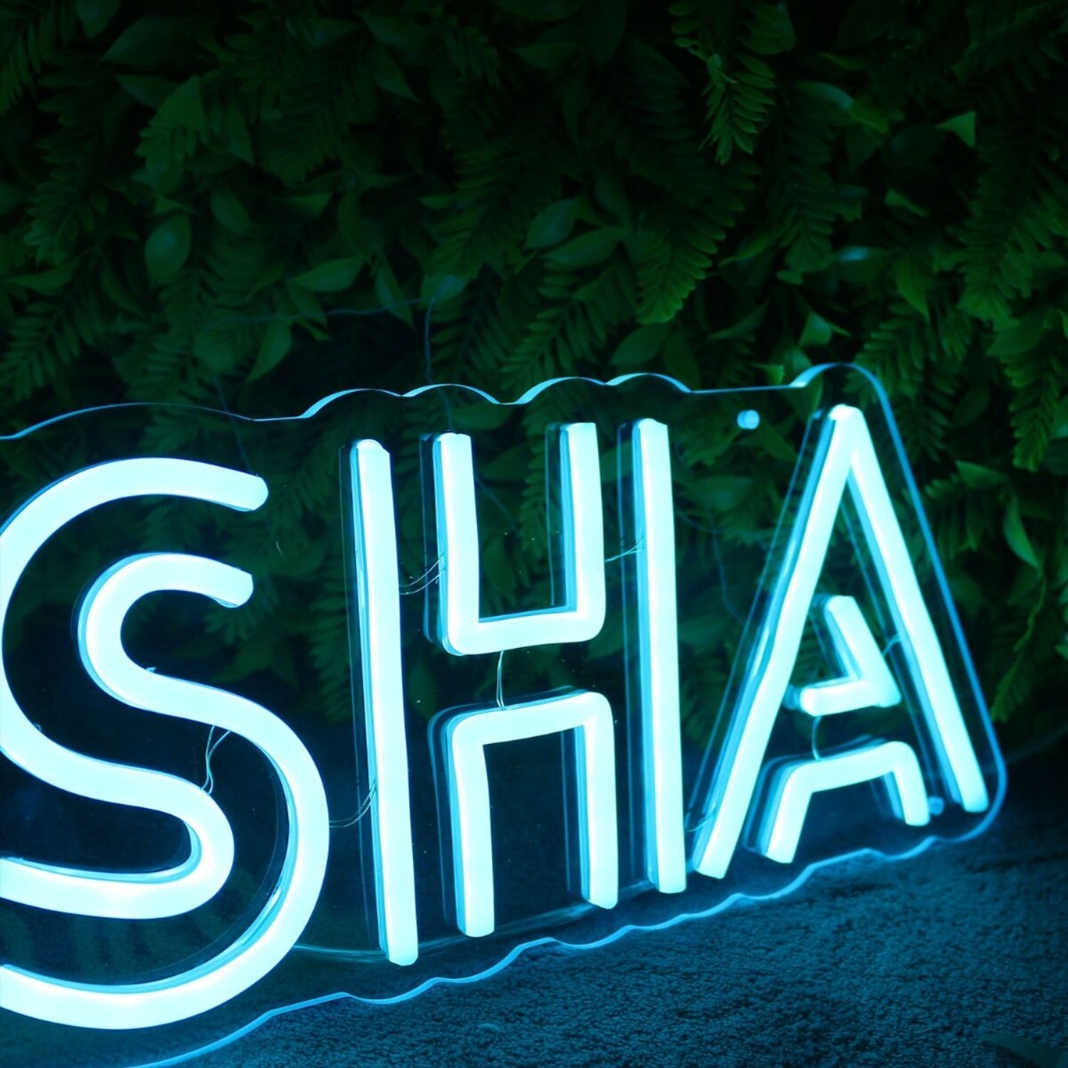 Krisha Blue Led Neon Sign - Shineneon