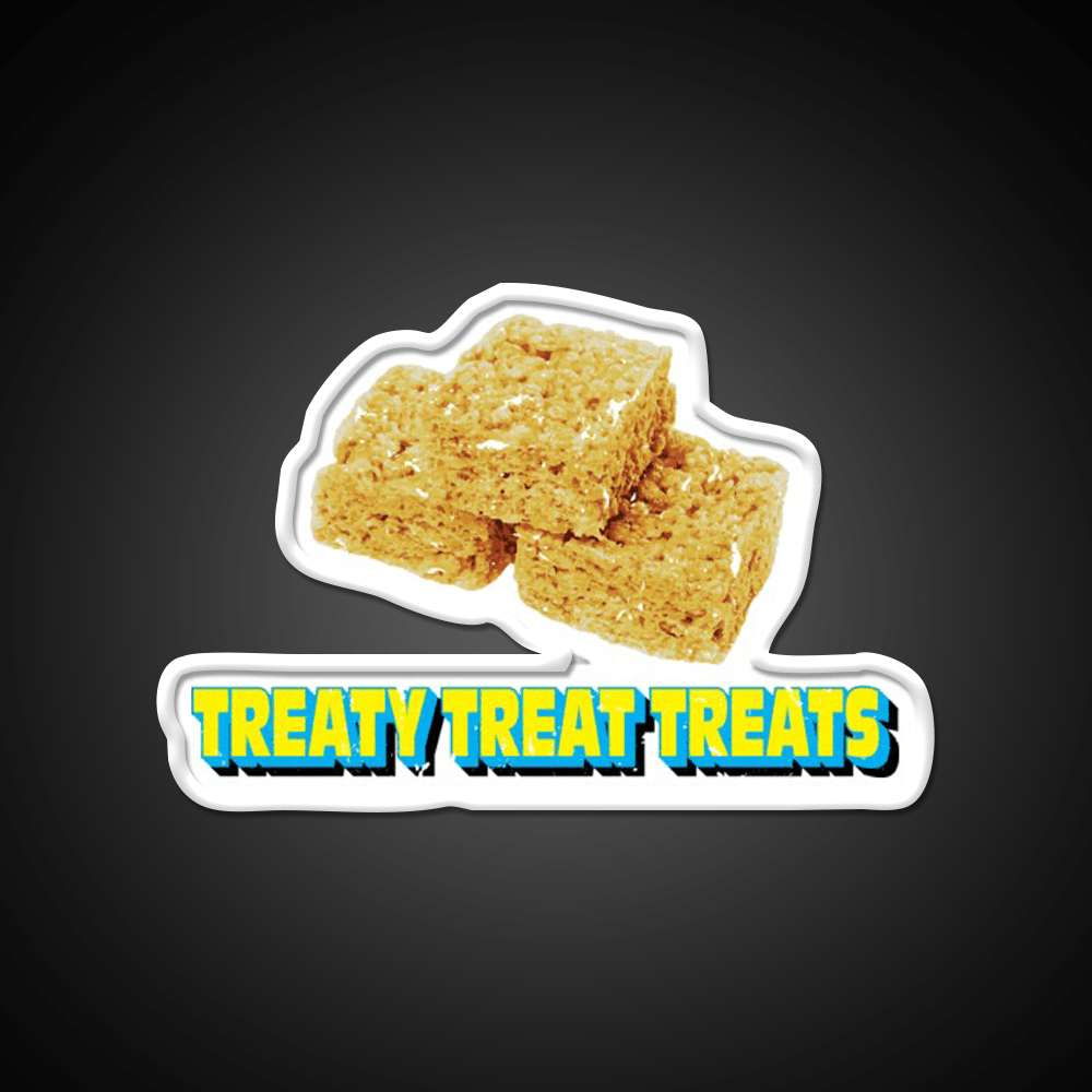 Krispy Treats Fast Food Led Neon Sign For Burger Place Rgb Color - Shineneon