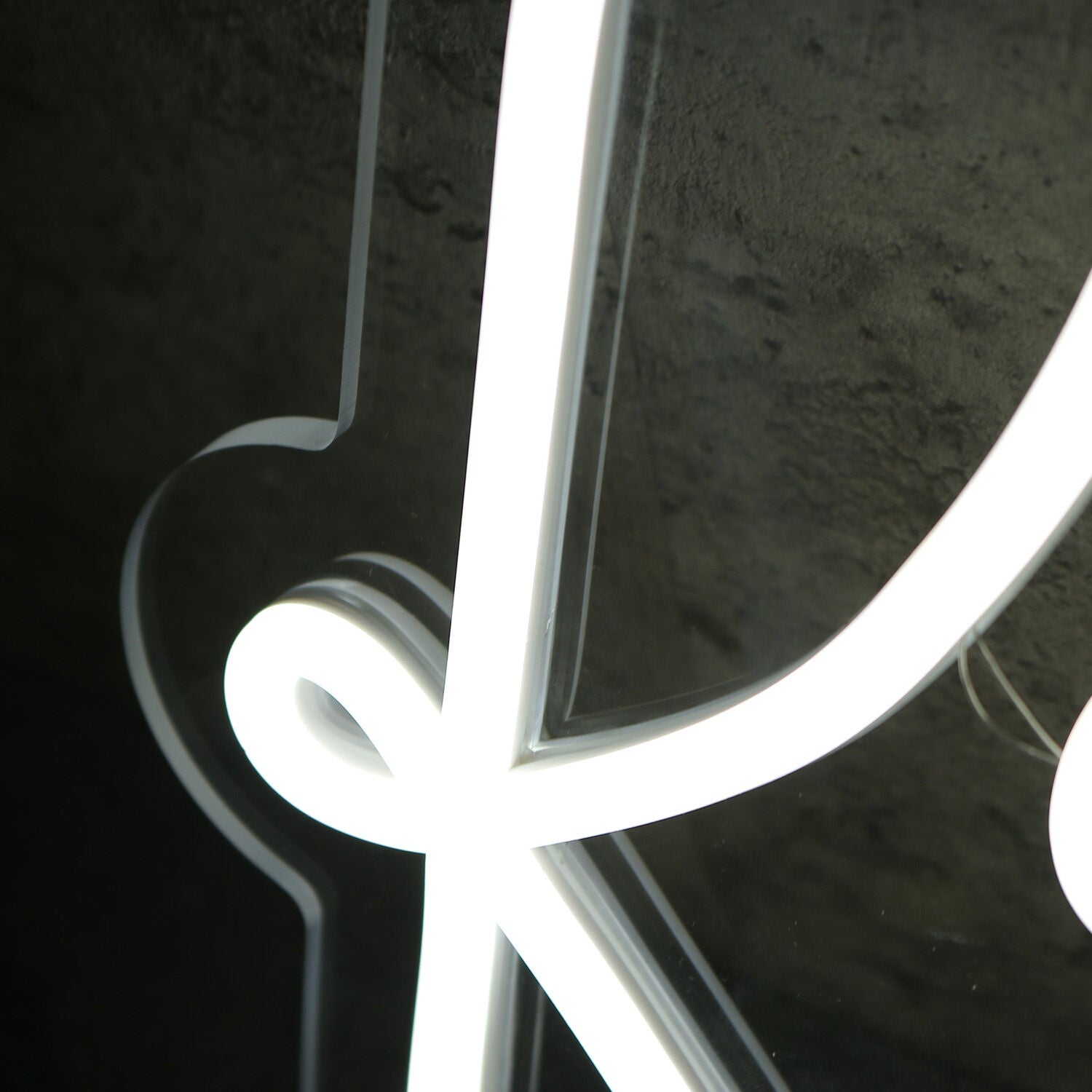 Krissy C White Led Neon Sign - Shineneon