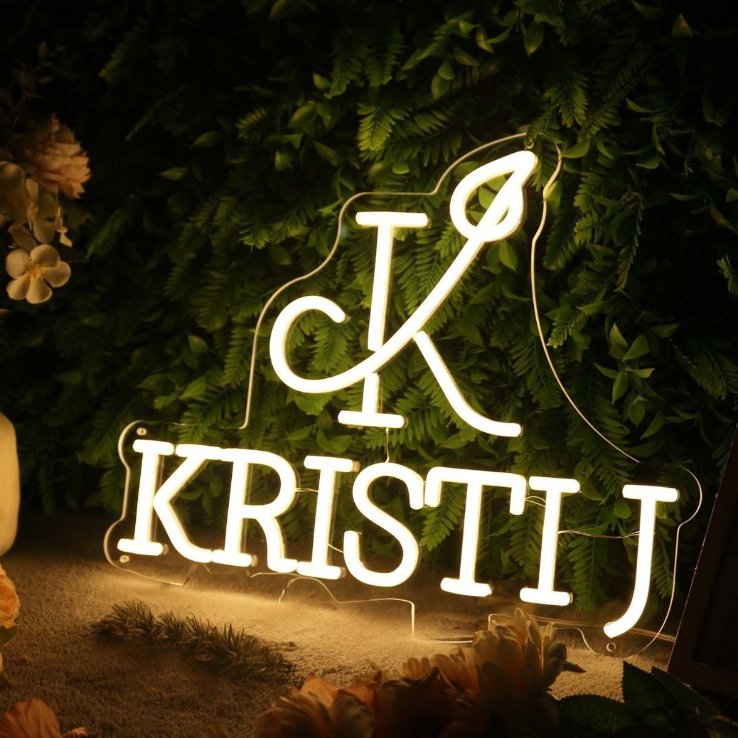 Kristij Yellow Led Neon Sign - Shineneon
