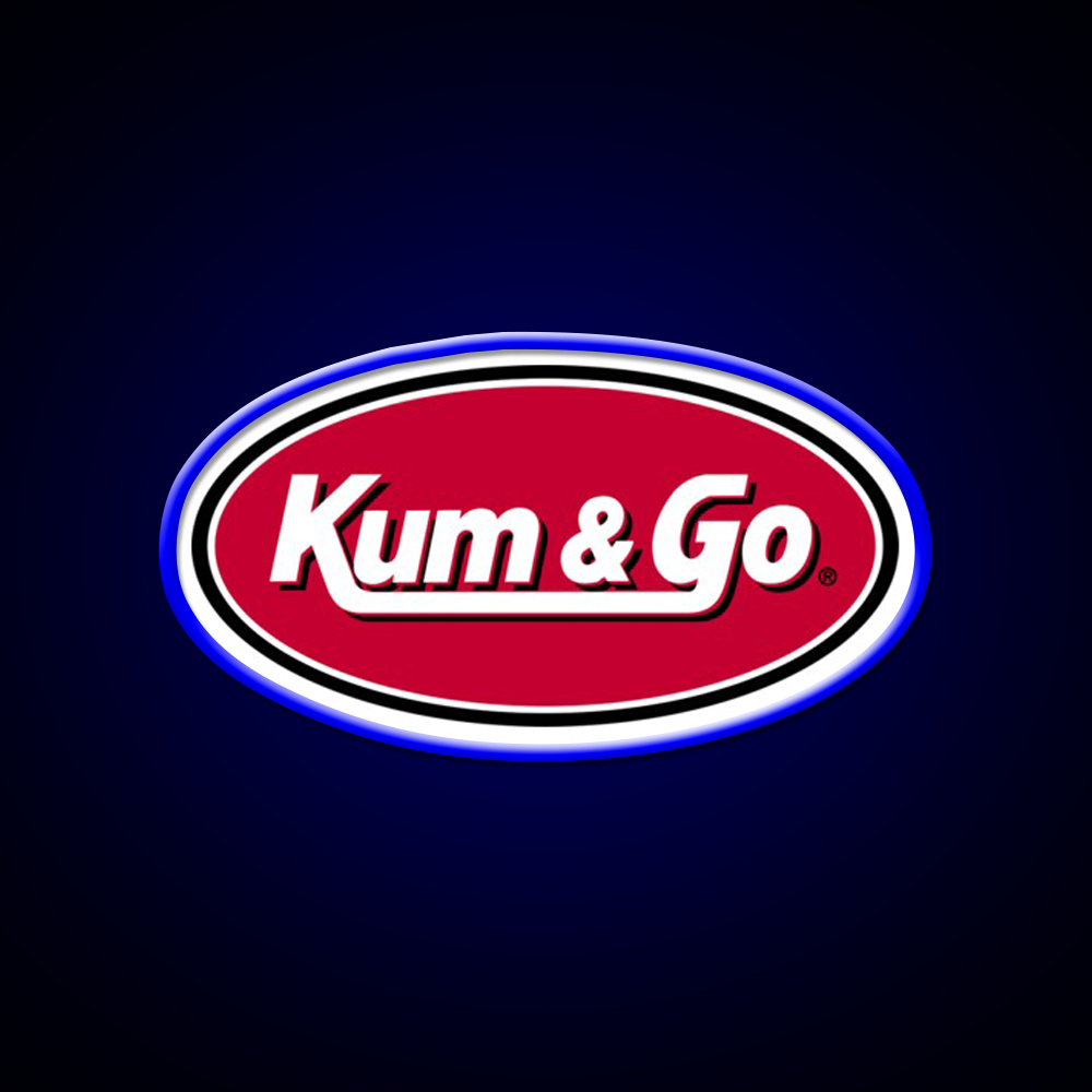 Kum Go Fast Food Led Neon Sign For Burger Place Rgb Color