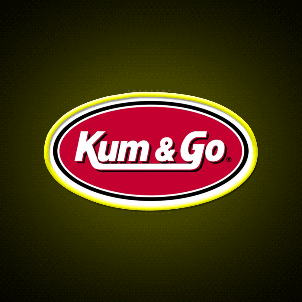 Kum Go Fast Food Led Neon Sign For Burger Place Rgb Color