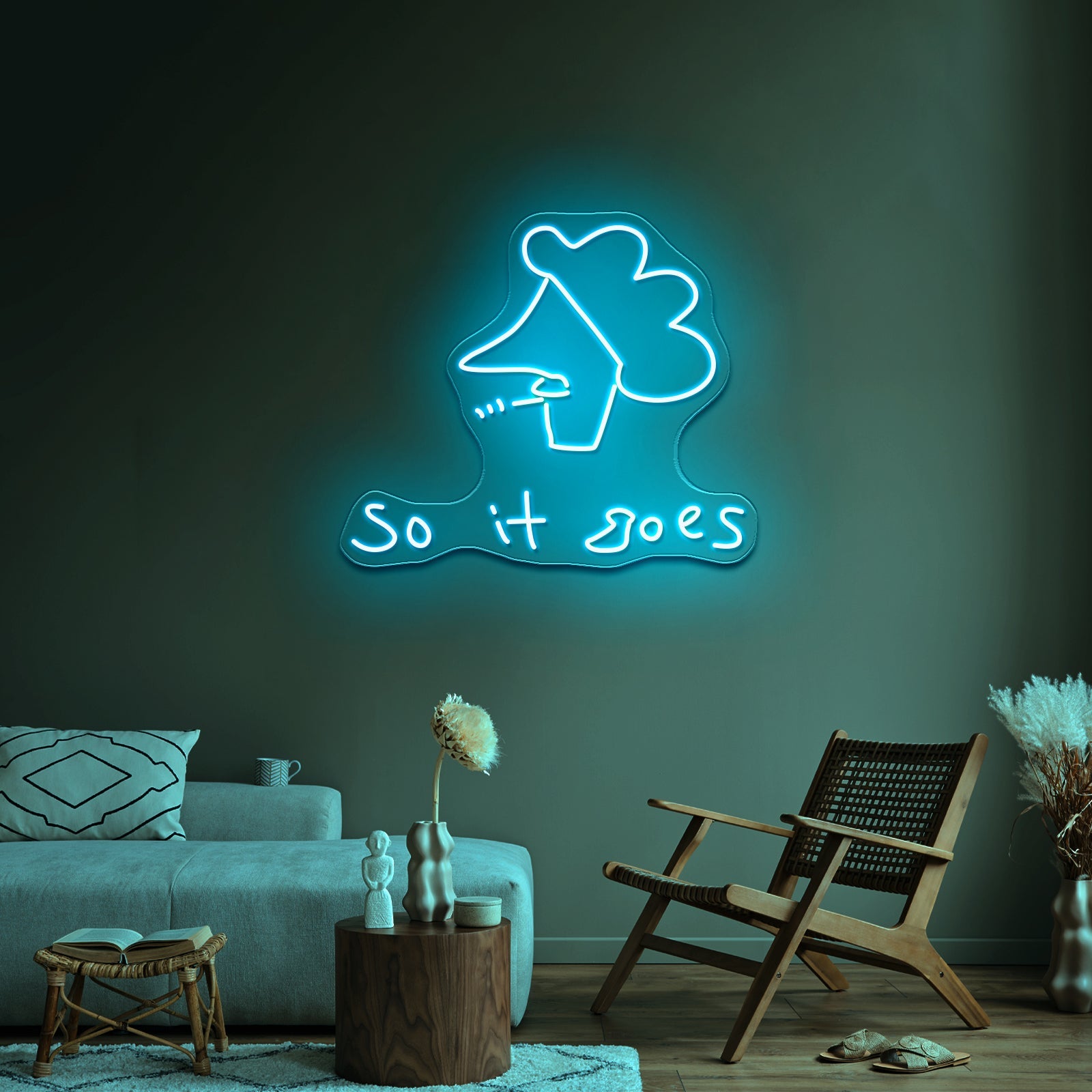 Kurt Vonnegut Pop Artwork Neon Signs For Sale - Shineneon