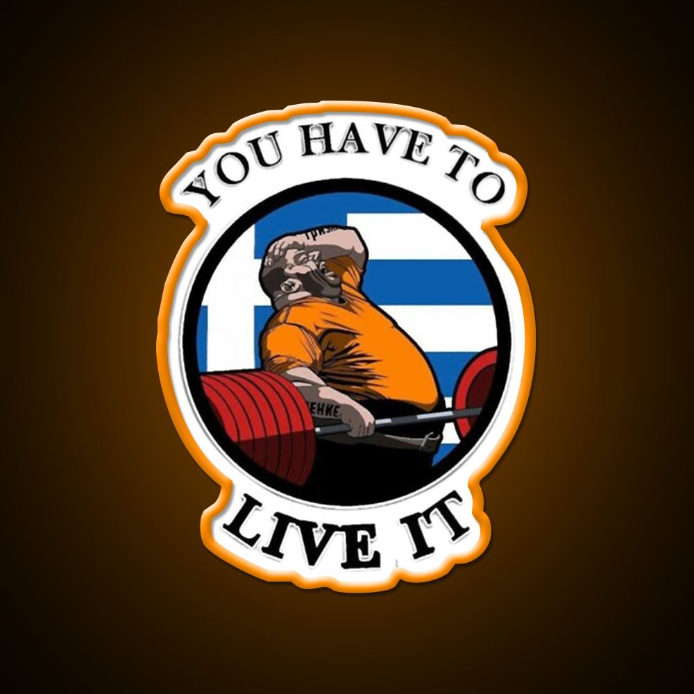 Kyriakos Grizzly Gym Fitness Led Neon Sign Rgb Color