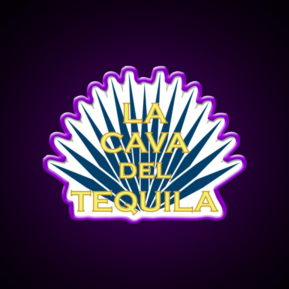 La Cava Del Tequila Party Drink Tequila Led Neon Sign Rgb Color - Shineneon