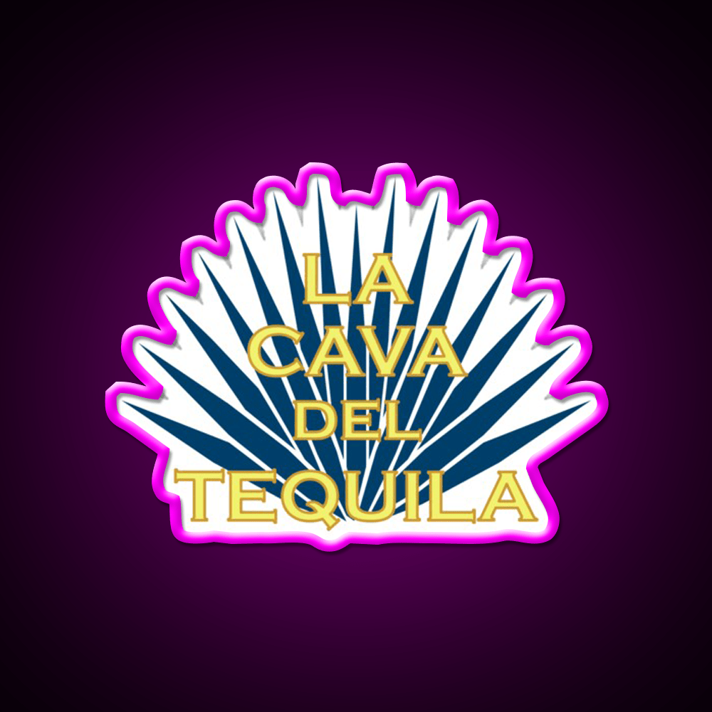 La Cava Del Tequila Party Drink Tequila Led Neon Sign Rgb Color - Shineneon