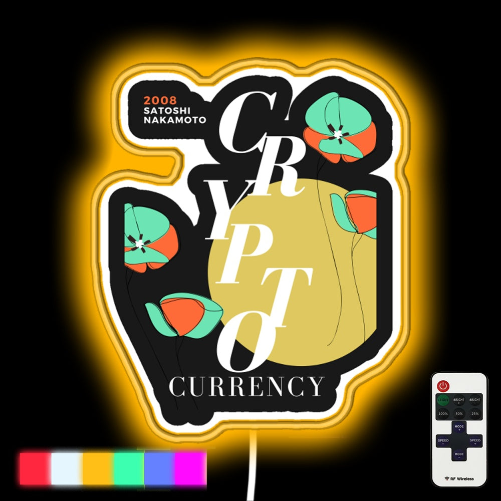 La Crypto Led Neon Sign