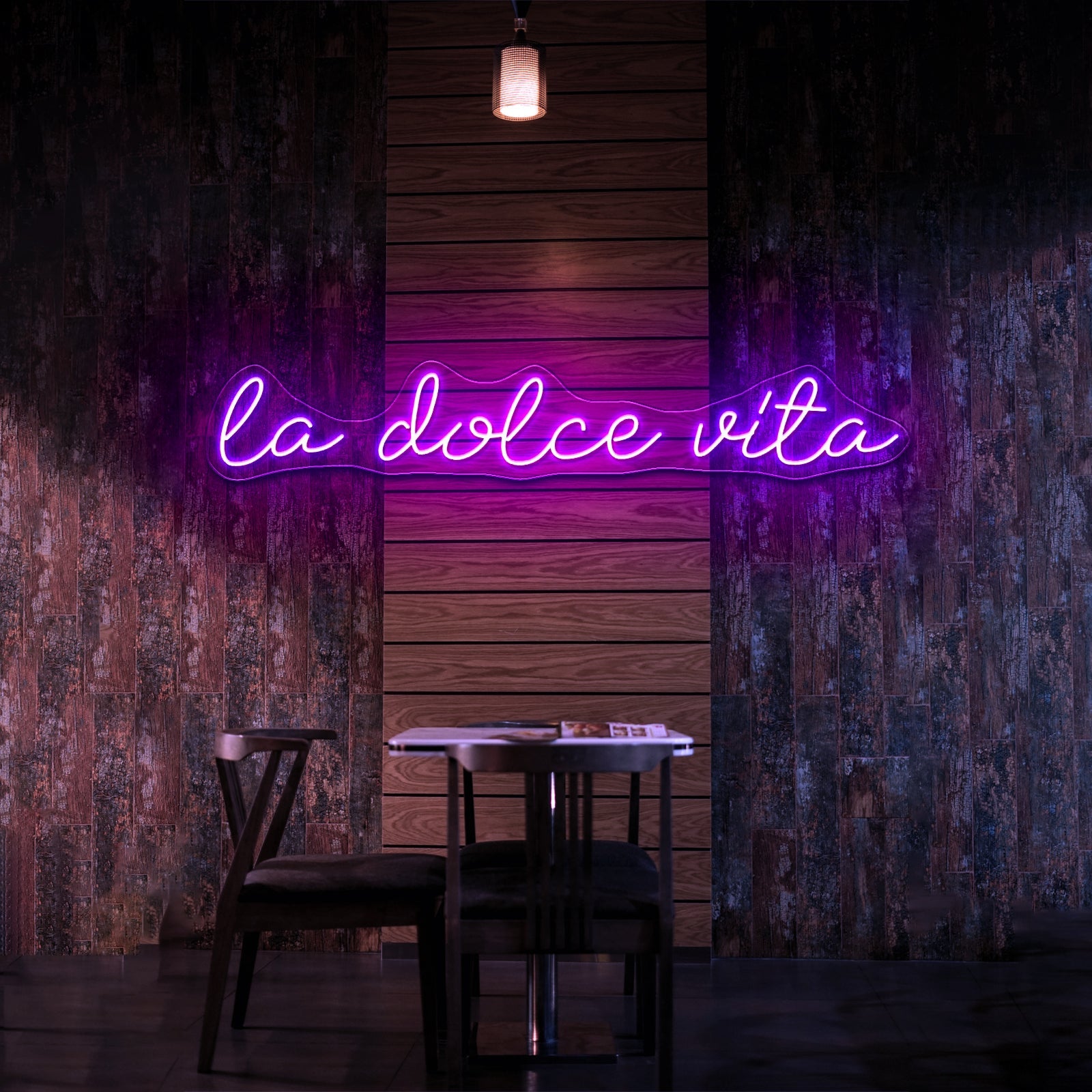 La Dolce Vita Led Light Wall Art - Shineneon